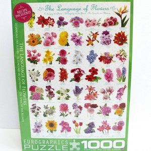 Eurographics The Language of Flowers Puzzle 1000 Pieces
